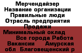 Мерчендайзер › Название организации ­ Правильные люди › Отрасль предприятия ­ Продажи › Минимальный оклад ­ 25 000 - Все города Работа » Вакансии   . Амурская обл.,Благовещенский р-н